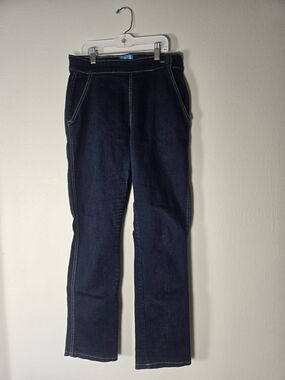 Hell Bunny Dark Blue Stretch Jeans